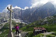 Al Rifugio Albani a scavalco della Valle Azzurra, salita in tutta la sua estensione il 23 giugno 2015 - FOTOGALLERY